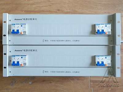 定制3U雙路配電箱 正泰交流配電單元2P漏電保護(hù)