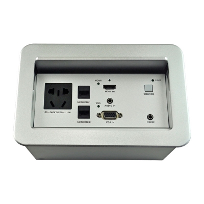 AS-600HD 奧盛VGA HDMI延長(zhǎng)器投影機(jī)HDBaseT發(fā)射轉(zhuǎn)網(wǎng)線(xiàn)傳輸桌面插座